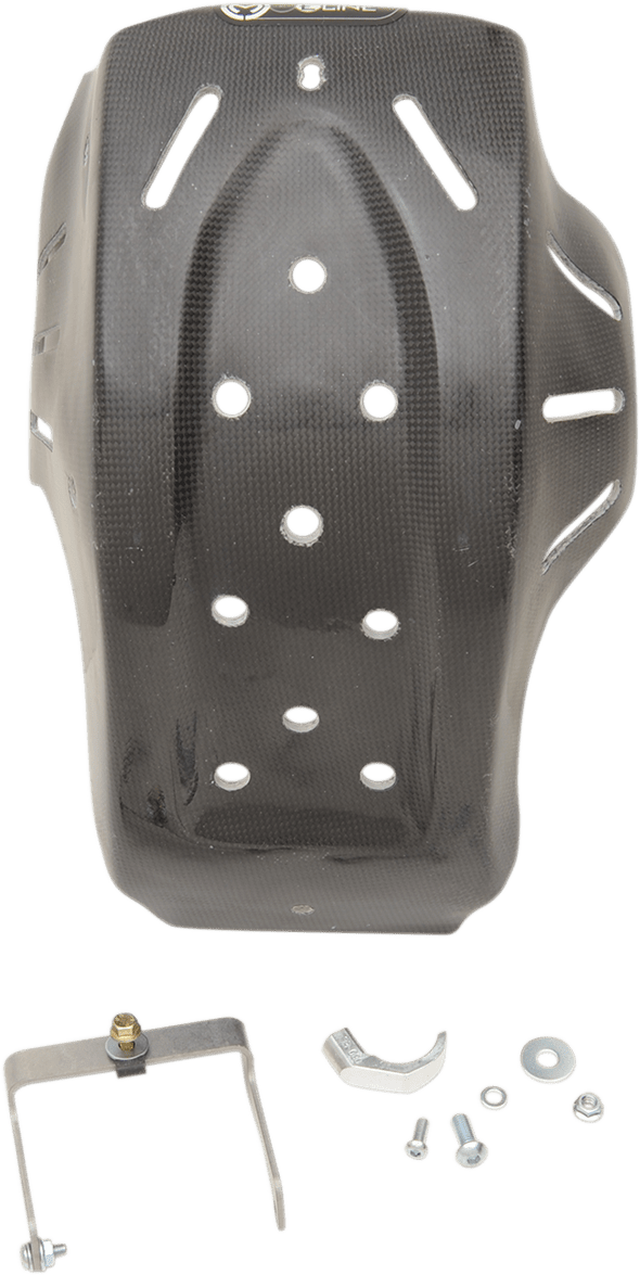 MOOSE OFFROAD Carbon Fiber Skid Plate for Husqvarna and KTM MSP45016 - Kelly Motorsports