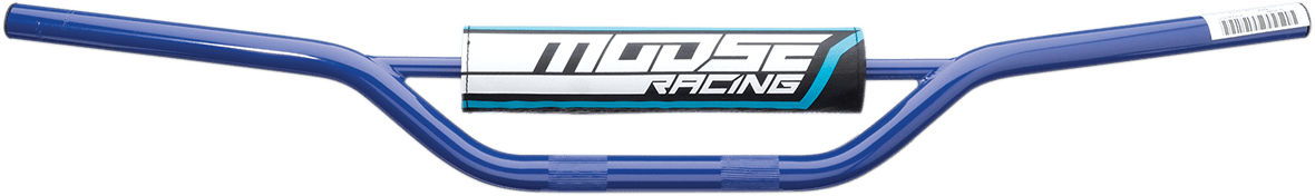 MOOSE Offroad Carbon Steel 7/8" Mini Handlebar - Blue (Part Number: H31-6262L) - Kelly Motorsports