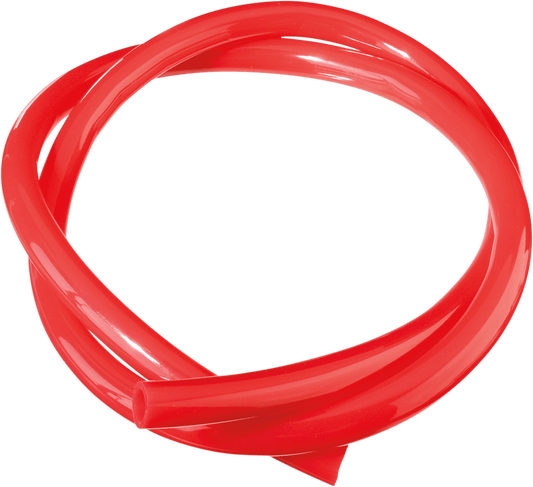Moose Offroad Carburetor Vent Line 1/8" x 5' - Red - Part No. 180-1401S - Kelly Motorsports