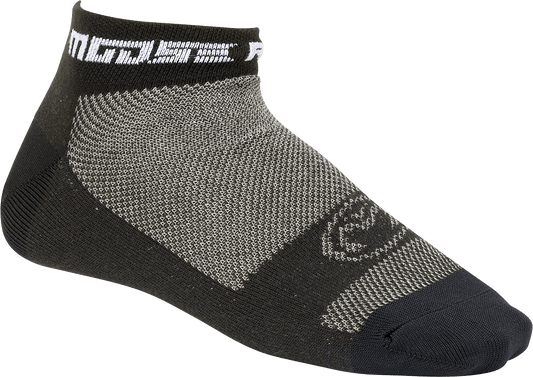 MOOSE OFFROAD Casual Low Socks - Black/Gray, Small/Medium (Part 34310788) - Kelly Motorsports