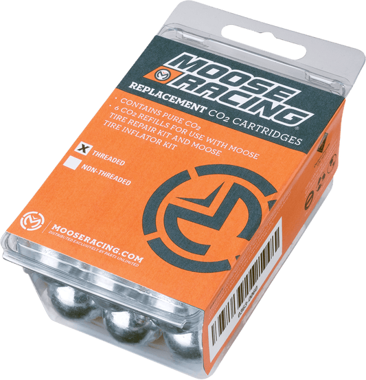 Moose Offroad CO2 Cartridge 16-Gauge Non-Thread, Part Number 0363-0061 - Kelly Motorsports