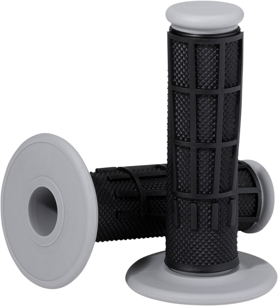 Moose Offroad Comp Diamond Half Waffle Grips - Black (Part 1MG2315-BEM) - Kelly Motorsports