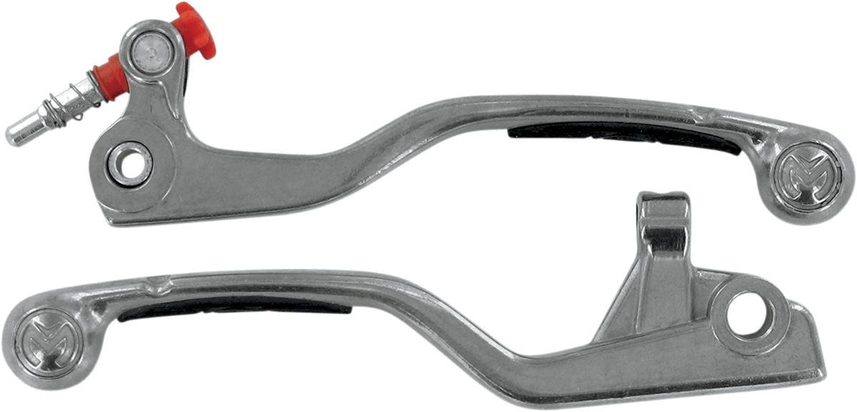 Moose Offroad Competition Lever Set - Black (Part No. 1SGKJ42) - Kelly Motorsports