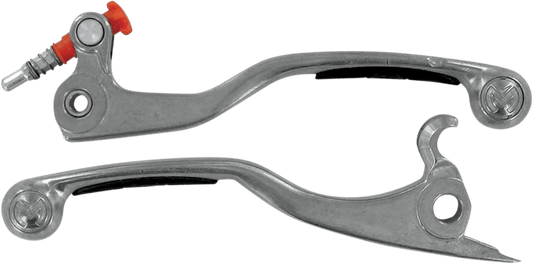 MOOSE OFFROAD Competition Lever Set in Black (Part Number: 1SGKJ52) - Kelly Motorsports