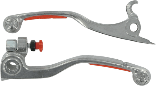 MOOSE OFFROAD Competition Lever Set - Orange (Part 1SGKJ68) for Motorcycle Clutch and Brake - Kelly Motorsports