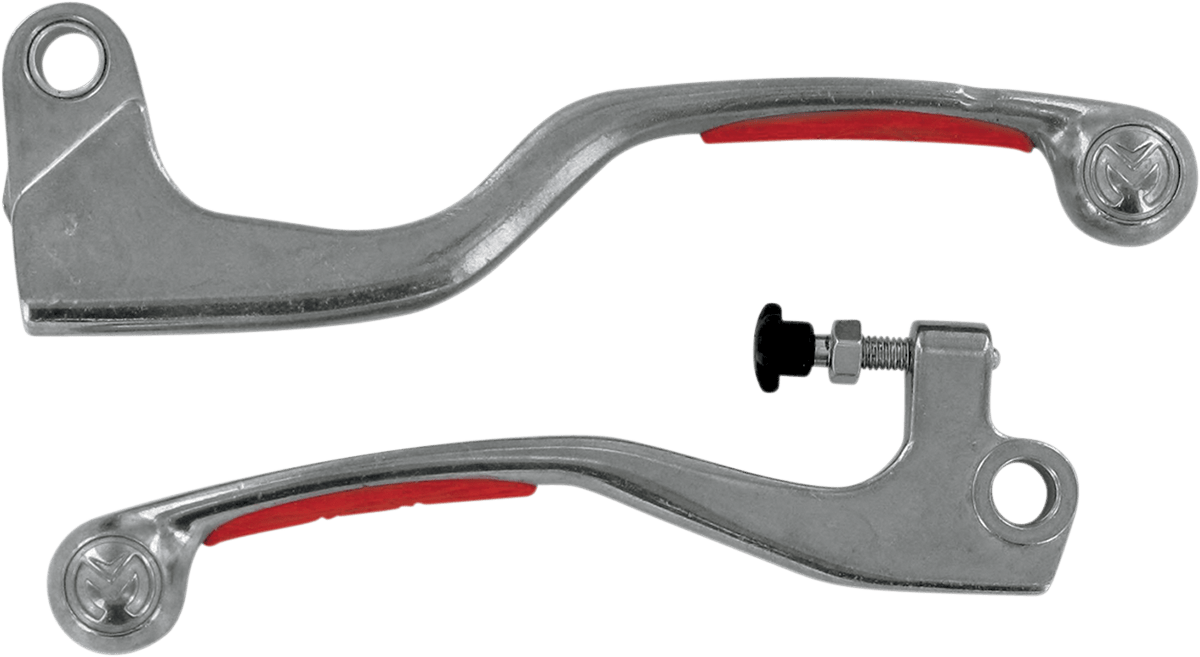 MOOSE OFFROAD Competition Lever Set - Red 1SGHA63 for Motorcycle Clutch and Brake - Kelly Motorsports