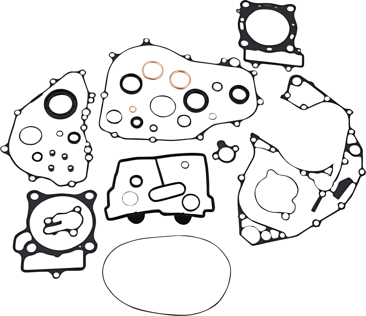 MOOSE OFFROAD Complete Motor Gasket Kit with Oil Seals for Honda 8110030MSE - Kelly Motorsports