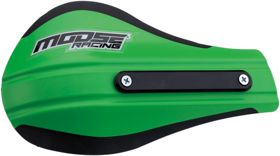 MOOSE OFFROAD Contour 2 Deflector Handguards - Green (Part No. 51-229) - Kelly Motorsports