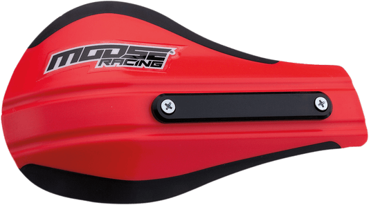 MOOSE OFFROAD Contour 2 Deflector Handguards – Red (Part Number 51-226) - Kelly Motorsports