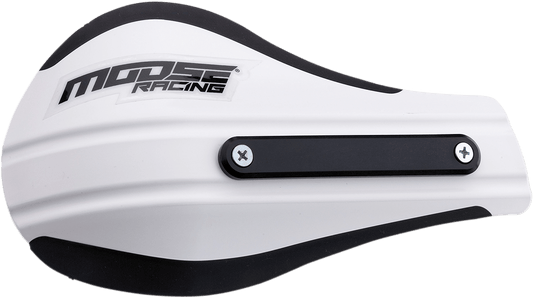 Moose Offroad Contour 2 Deflector Handguards - White (Part 51-220) - Kelly Motorsports
