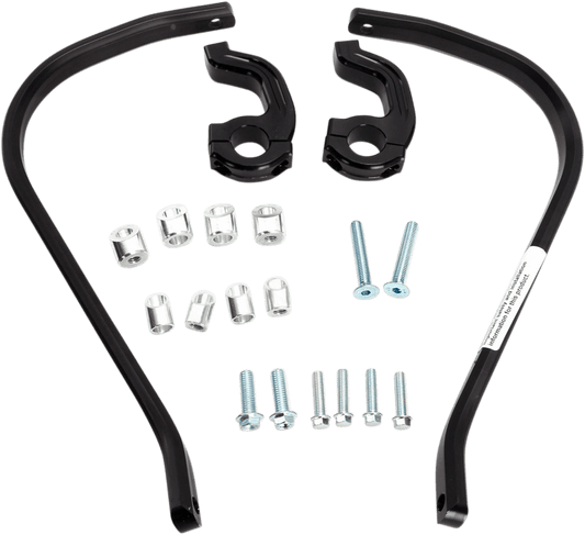 MOOSE OFFROAD Contour Handguards for 7/8-inch Handlebars - Model 50-5232B, Black - Kelly Motorsports