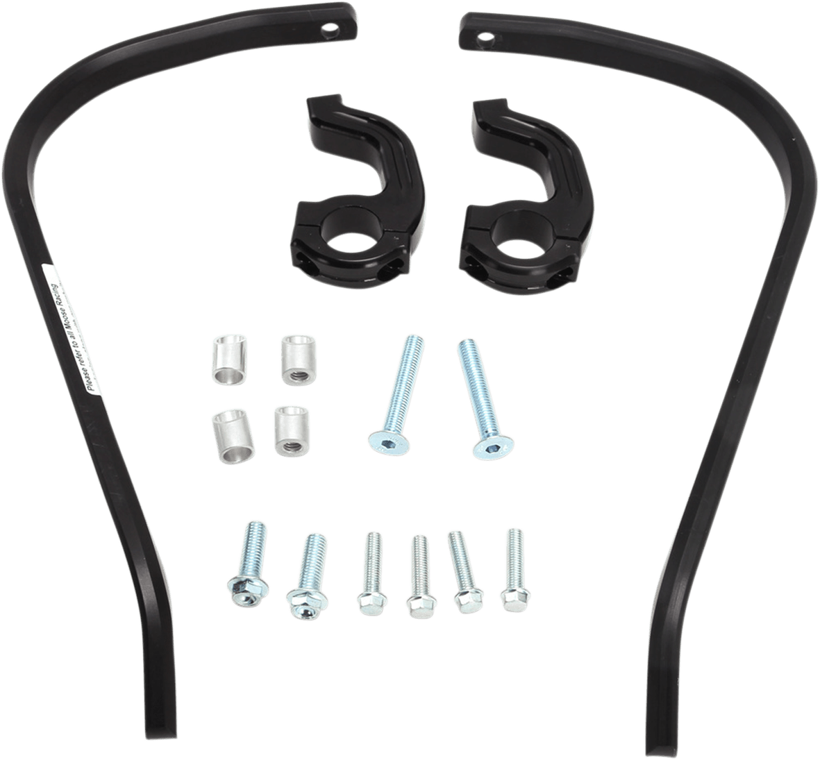 MOOSE OFFROAD Contour Handguards ODI Black 50-5215B for Dirt Bikes and ATVs - Kelly Motorsports