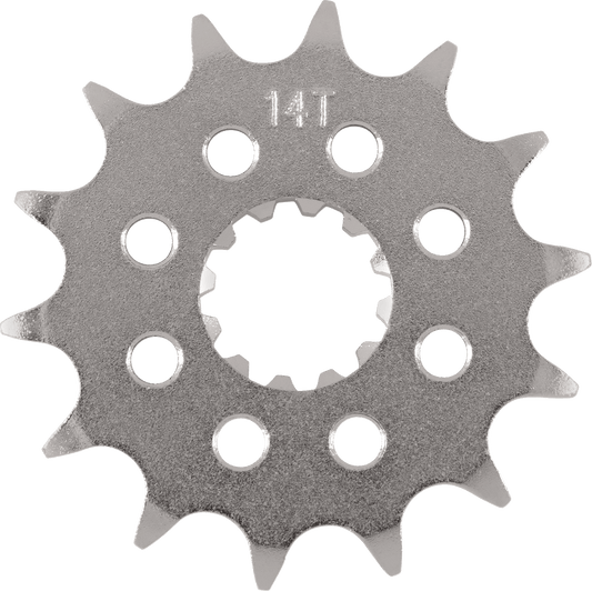 Moose Offroad D26-51A9-14CRMO Front Sprocket - 14 Tooth for Gas Gas, Husqvarna, KTM - Kelly Motorsports