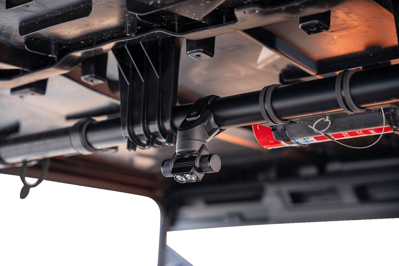 MOOSE OFFROAD Dome Light LEDDOME-CCS with Custom Clamp System and Rechargeable LED Light - Kelly Motorsports