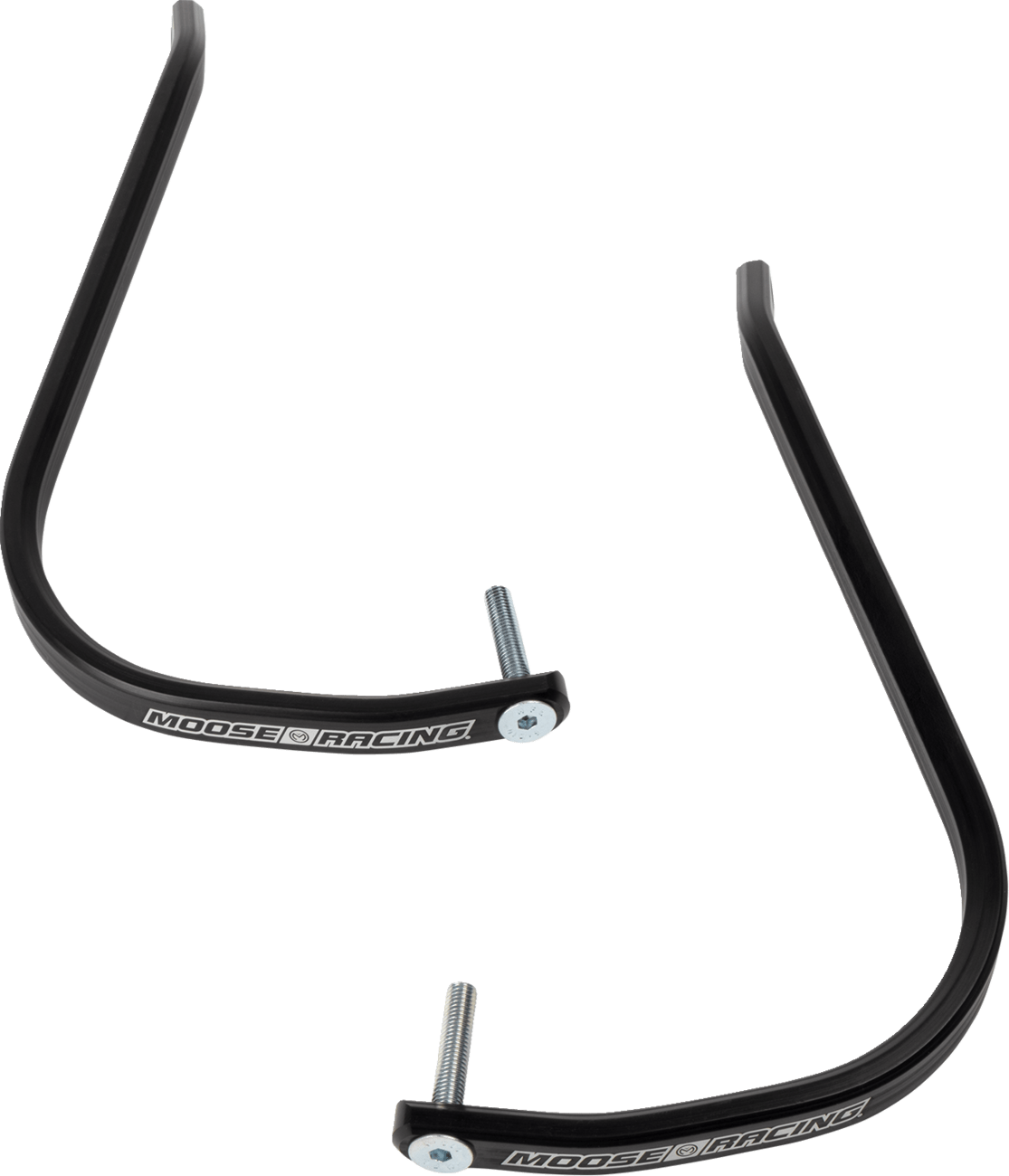 MOOSE OFFROAD Evo 2 Black Debris Deflectors with Tapered Clamp Set 50-5218B - Kelly Motorsports