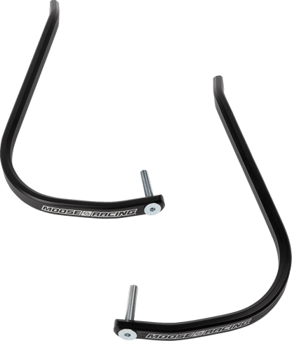 MOOSE OFFROAD Evo 2 Black Debris Deflectors with Tapered Clamp Set 50-5218B - Kelly Motorsports