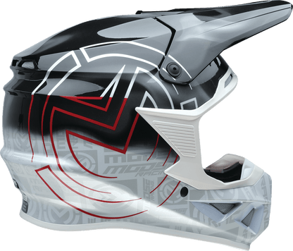 MOOSE OFFROAD F.I. 2.0 Helmet - Deceit - MIPS® - Black/White/Red - Large - Kelly Motorsports