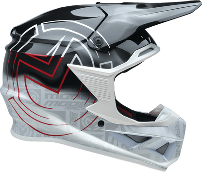 MOOSE OFFROAD F.I. 2.0 Helmet - Deceit - MIPS® - Black/White/Red - Large - Kelly Motorsports