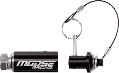 MOOSE OFFROAD Flag Mount Quick Release for LED Whip It Light Rod - Black PU-QD-BLK - Kelly Motorsports