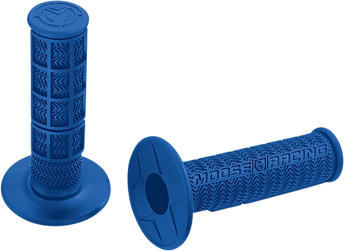MOOSE OFFROAD Flange Style Stealth MX Grips - Blue B01MXU - Kelly Motorsports