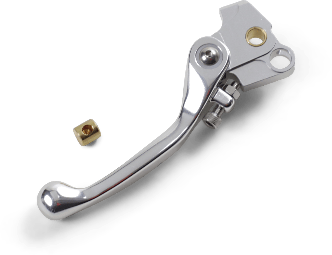 Moose Offroad Flex FG Forged 6061-T6 Clutch Lever - Silver (Part H07-2909CS) - Kelly Motorsports