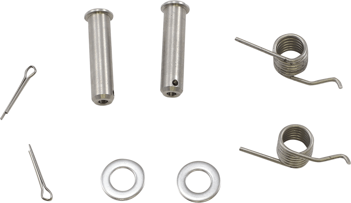 Moose Offroad Foot Peg Pin and Spring Kit for Suzuki and Yamaha P17-3601 - Kelly Motorsports