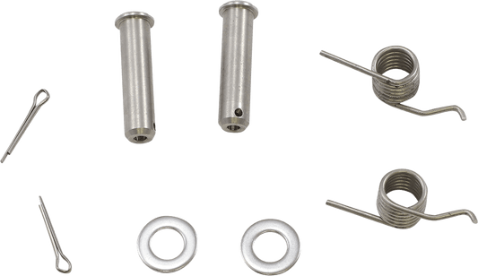 Moose Offroad Foot Peg Pin and Spring Kit for Suzuki and Yamaha P17-3601 - Kelly Motorsports
