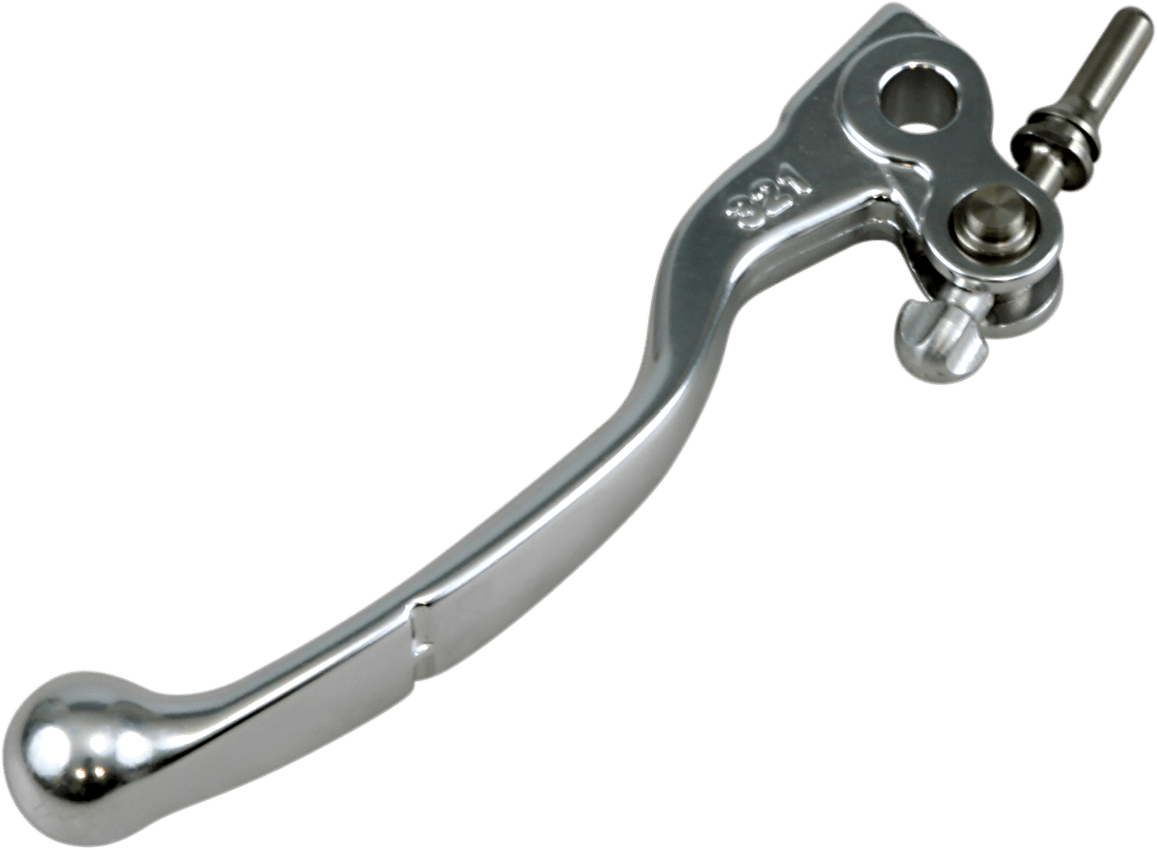 Moose Offroad Forged 6061-T6 Brake Lever - Silver H07-5927S - Kelly Motorsports