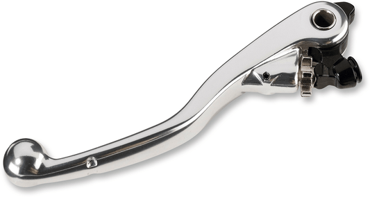 Moose Offroad Forged 6061-T6 Clutch Lever - Silver (Part H07-5923S) - Kelly Motorsports