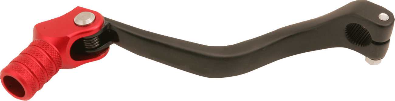 Moose Offroad Forged Shift Lever for Honda - Red, 10 mm Offset, Part 81-0112-06-10 - Kelly Motorsports