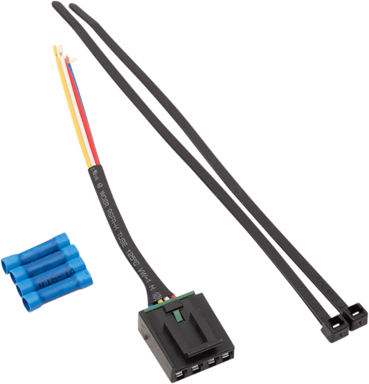 MOOSE OFFROAD Four-Pin Ignition Switch Pigtail Harness for Polaris - Part 100-1362-PU - Kelly Motorsports