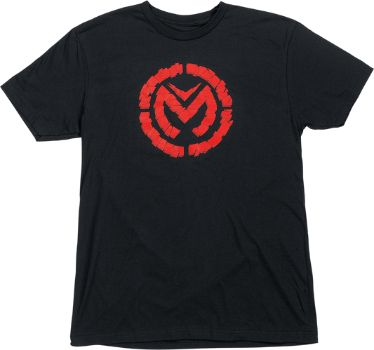 Moose Offroad Fractured T-Shirt - Black and Red, Large | Part Number 3030-22760 - Kelly Motorsports