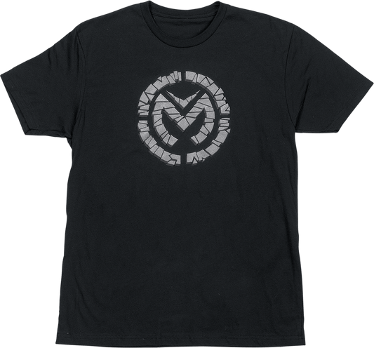 Moose Offroad Fractured T-Shirt - Black/Silver Large - Part Number 3030-22755 - Kelly Motorsports