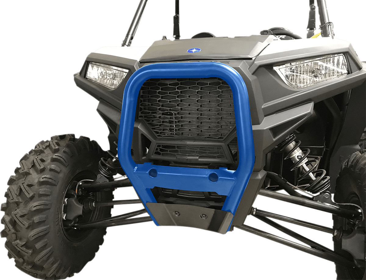 MOOSE OFFROAD Front Bull Bar for RZR - Part Number 0530-1443 in Blue - Kelly Motorsports