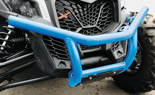Moose Offroad Front Bumper for Maverick 0530-1455 - Blue - Kelly Motorsports