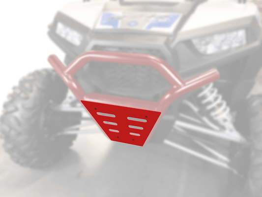 MOOSE OFFROAD Front Bumper Guard for RZR - Red - Part Number 1013-RE - Kelly Motorsports