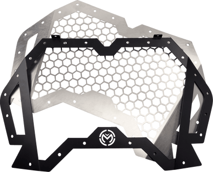 MOOSE OFFROAD Front Grille for RZR 900/1000 Model - Part 100-1378-PU - Kelly Motorsports