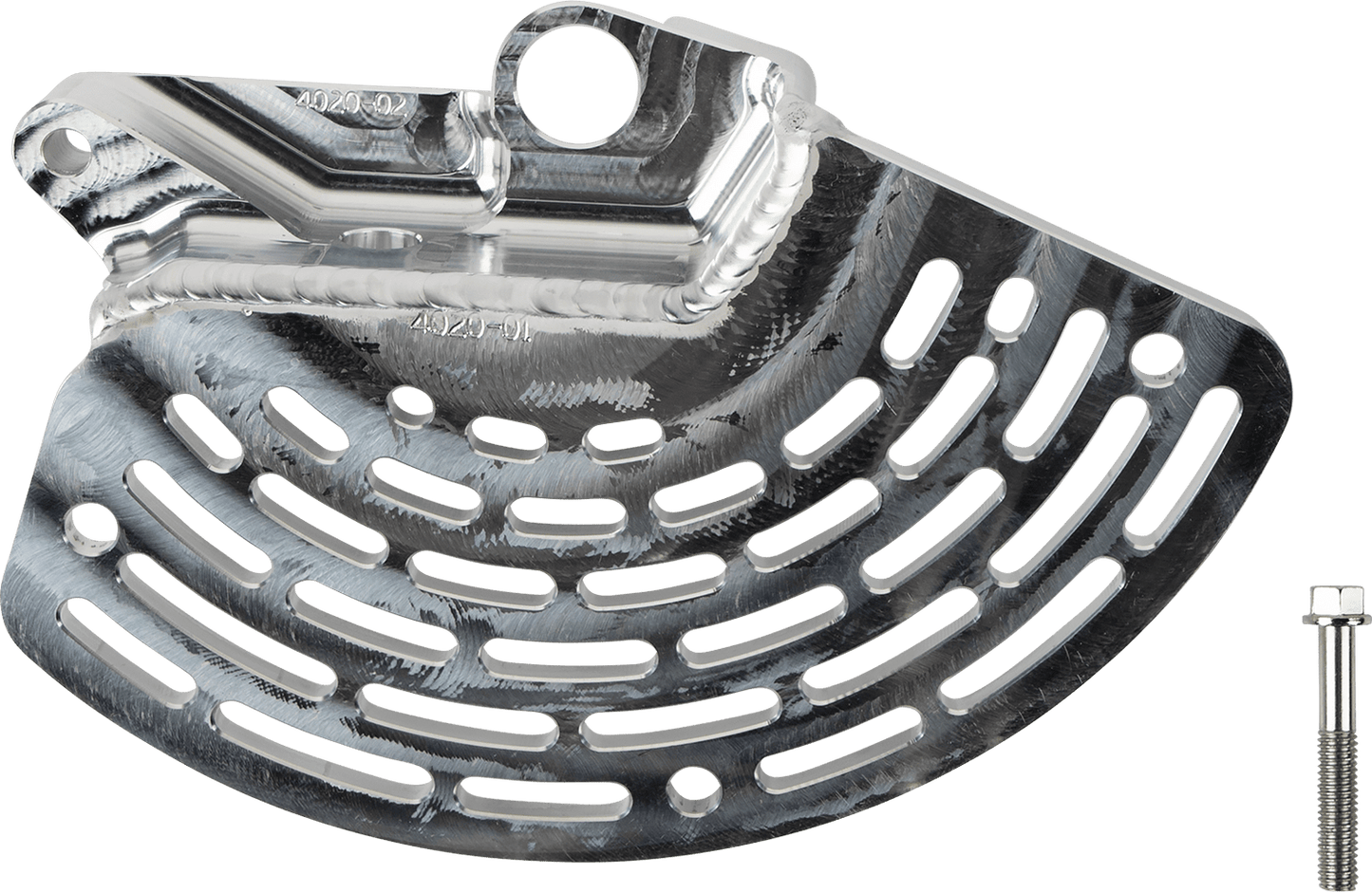 Moose Offroad Front Rotor Guard 32-4020 - Lightweight Aluminum Brake Protection - Kelly Motorsports