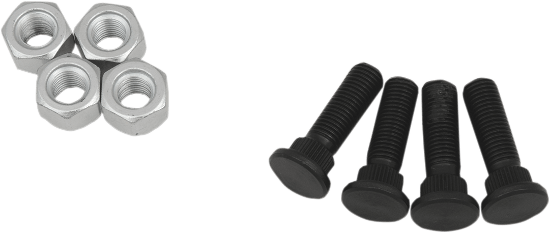 Moose Offroad Front Wheel Stud and Nut Kit for Rhino 450/700 – Part Number 85-1025 - Kelly Motorsports