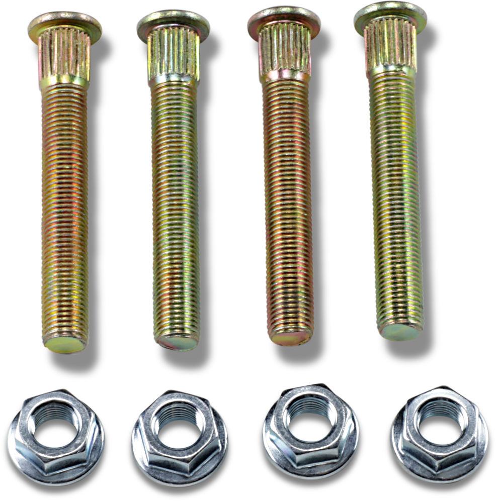 MOOSE OFFROAD Front Wheel Stud and Nut Kit for RZR 570/800 - Part 85-1120 - Kelly Motorsports