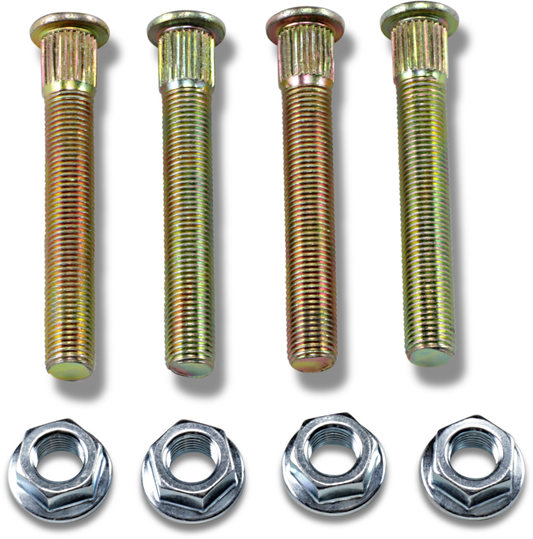 MOOSE OFFROAD Front Wheel Stud and Nut Kit for RZR 570/800 - Part 85-1120 - Kelly Motorsports