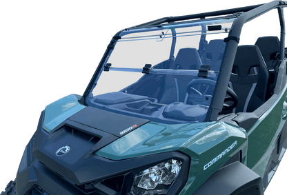 MOOSE OFFROAD Full Folding Windshield - Deluxe for Can-Am V000348-12200M - Kelly Motorsports