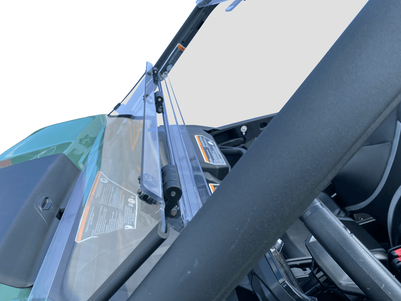 MOOSE OFFROAD Full Folding Windshield - Deluxe for Can-Am V000348-12200M - Kelly Motorsports