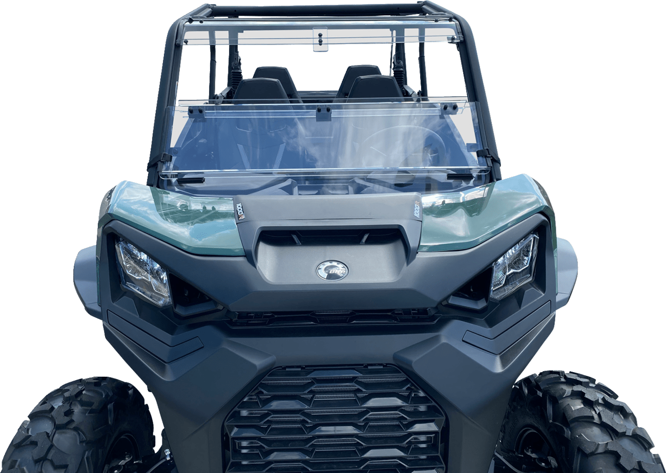 MOOSE OFFROAD Full Folding Windshield - Deluxe for Can-Am V000348-12200M - Kelly Motorsports