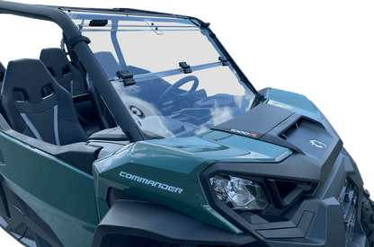 MOOSE OFFROAD Full Folding Windshield - Deluxe for Can-Am V000348-12200M - Kelly Motorsports