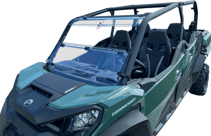 MOOSE OFFROAD Full Folding Windshield - Deluxe for Can-Am V000348-12200M - Kelly Motorsports