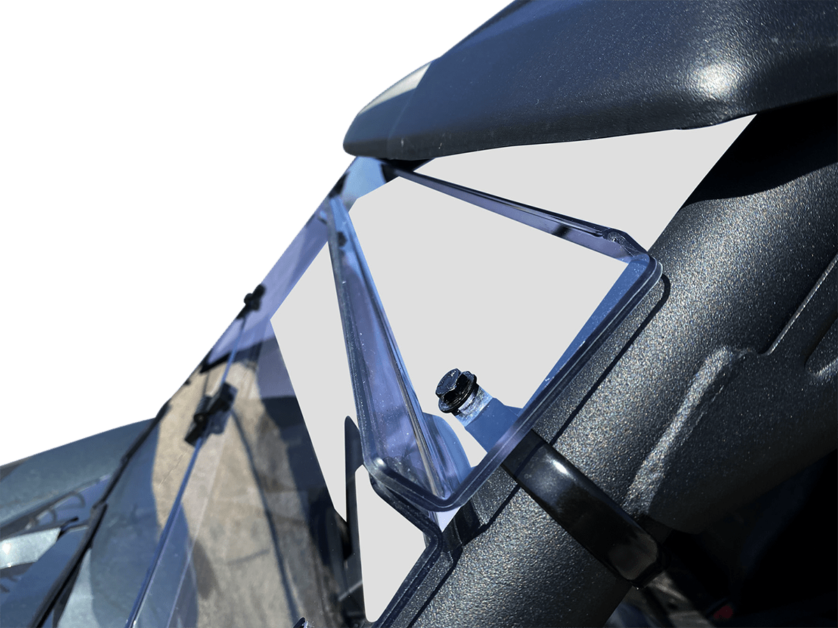 Moose Offroad Full Folding Windshield - Deluxe for Commander V000352-12200M - Kelly Motorsports