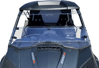 Moose Offroad Full Folding Windshield - Deluxe for Commander V000352-12200M - Kelly Motorsports
