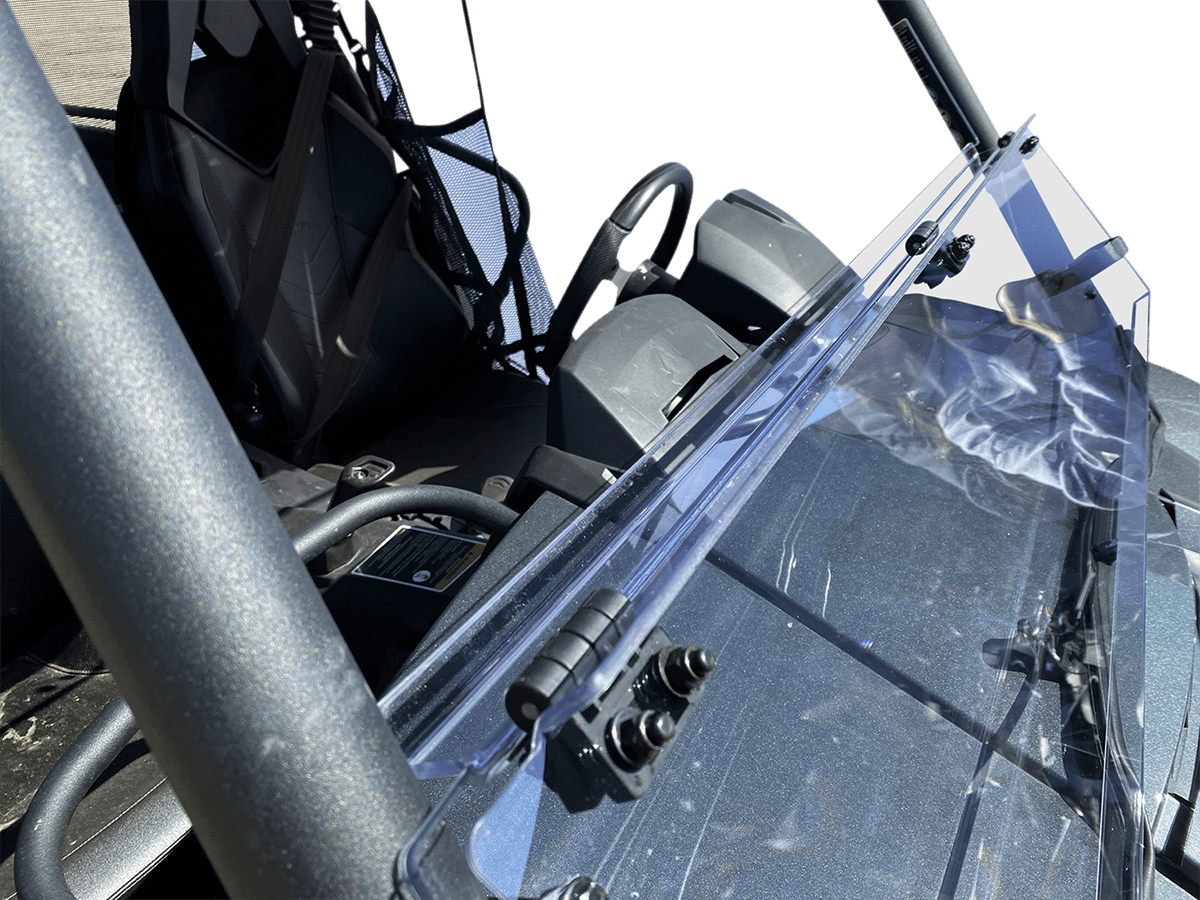 Moose Offroad Full Folding Windshield - Deluxe for Commander V000352-12200M - Kelly Motorsports