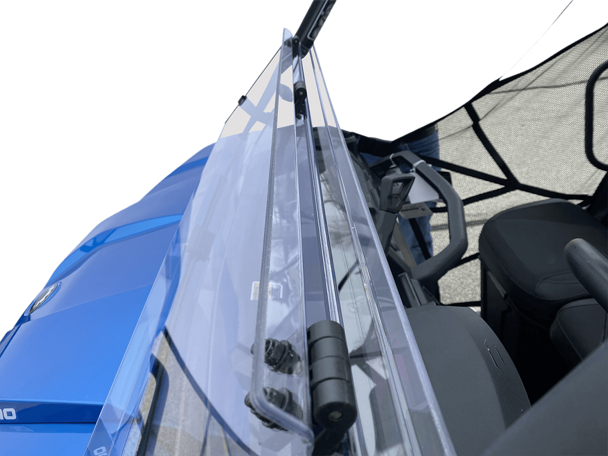 MOOSE OFFROAD Full Folding Windshield - Deluxe for Defender V000344-12200M - Kelly Motorsports